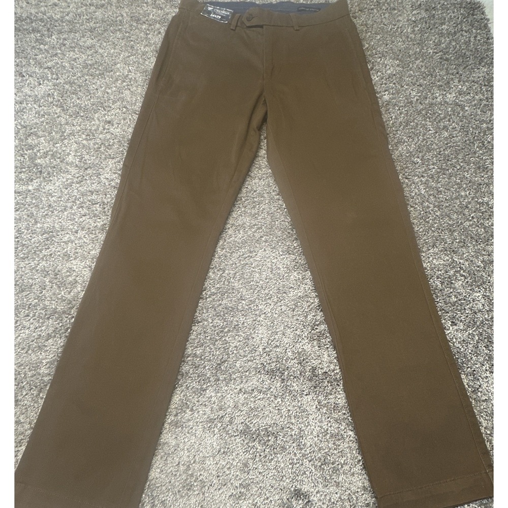 Cremieux Jeans Mens 32x32 Brown‎  Classic Comfort Stretch Denim